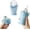 Blue, variant on 2-in-1 Collapsible Silicone Ice Ball Maker Cup, Portable Travel Drinking Cup with Straw, Leak-Proof Reusable Coffee Cup for Camping, Office, Summer Cold Drinks
