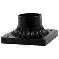 thumbnail image 1 of Dabmar Lighting BS222-B 3 in. Base Pier Mount, Black, 1 of 1