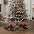 thumbnail image 4 of Haiem American Wildlife Deer Forest Pattern Christmas Tree Skirt Merry Christmas Party Christmas Tree Decoration,New Year Decorations-36", 4 of 6