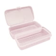 thumbnail image 3 of Bandeja de esterilización para herramientas de decoración de uñas, caja de almacenamiento transparente para pinzas, empujador de cutículas, salón y ho Rosado, 3 of 8