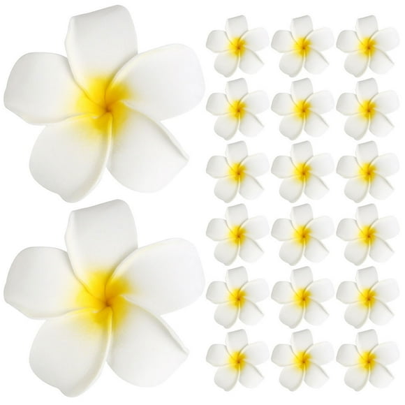 24 Uds. Pinzas para el cabello de flores, pinzas para el cabello para fiesta en la playa, pasadores florales para el cabello, accesorios de flores para el cabello realistas