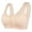 C, variant on Wirefree Bras for Women ,Plus Size Cotton Open Front Closure Wirefreee Extra-Elastic Bra Full-Cover Push up Bra C 46