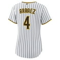 thumbnail image 3 of Women's Nike Luis Arraez White San Diego Padres Home Replica Jersey, 3 of 3