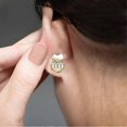 thumbnail image 2 of 3 Pairs Earring Lifters,adjustable Earring Backs For Heavy Earring, 2 of 5