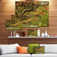 thumbnail image 3 of Japanese Garden Fall Season - Large Landscape Canvas Art, 3 of 4