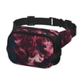 thumbnail image 2 of Easygdp Mesmerizing Pink Jellyfish Fanny Packs para Mujeres y Hombres, Bolsa de Cinturón, Bolsos de Cruz para Trabajo/Correr/Senderismo, 2 of 9