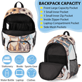 thumbnail image 5 of Herdesigns Cute Dogs Large Backpack Set with Lunch Box Lightweight Water Resistant Travel Laptop Backpacks Casual Daypacks for Women Men, 5 of 8
