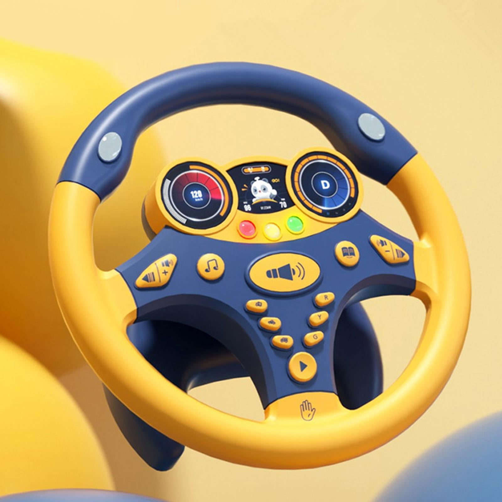  Wheelys Steering Wheel Driving Toy, Baby Steering Wheel Toy  Driving Simulator Musical, Wheelys Steering Wheel Toy, Car Driving  Simulator For Learning, Musical Steering Wheel Driving Toy (Blue) : Toys &  Games