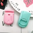 thumbnail image 4 of 2 Pieces Mini Eyelash Curlers Portable Lash Curlers Travel Plastic Eyelash Curlers Eyelash Curlers with Replacement Pads Fits All Eye Shapes No Pinching Or Pulling(Pink, Green), 4 of 5
