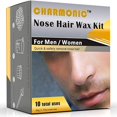thumbnail image 1 of Kit de cera nasal Charmonic para hombres y mujeres, 50 g/10 unidades de uso, 1 of 8