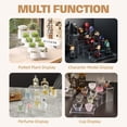 thumbnail image 2 of Acrylic Display Risers, 2 Sets 10 Pcs Clear Rectangular Risers Display Stands, Acrylic Stands for Show Jewelry, Cupcake, Perfume, Figures, 2 of 6