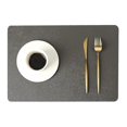 thumbnail image 1 of Solid Color Insulated Placemat Waterproof Oilproof Table Pad For Home Hotel-4, 1 of 2