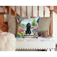 thumbnail image 3 of Cocker Spaniel Spring Path Throw Pillow 14 in x 14 in, 3 of 4