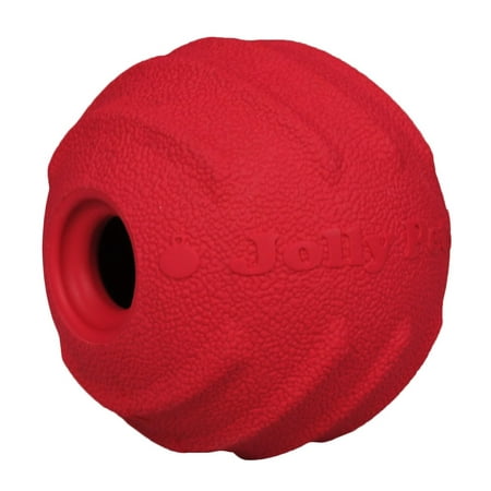 UPC: 0788169587333 | Jolly Pet Tuff Tosser Rubber Durable Dog Toys  Red  3