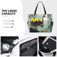 thumbnail image 2 of Kdxio Majestic Ostrich In Forest for Beach Bag for Women Large Beach Tote Bag Waterproof Sandproof Swim Bag with Zipper Pockets Beach Vacation Travel, 2 of 6