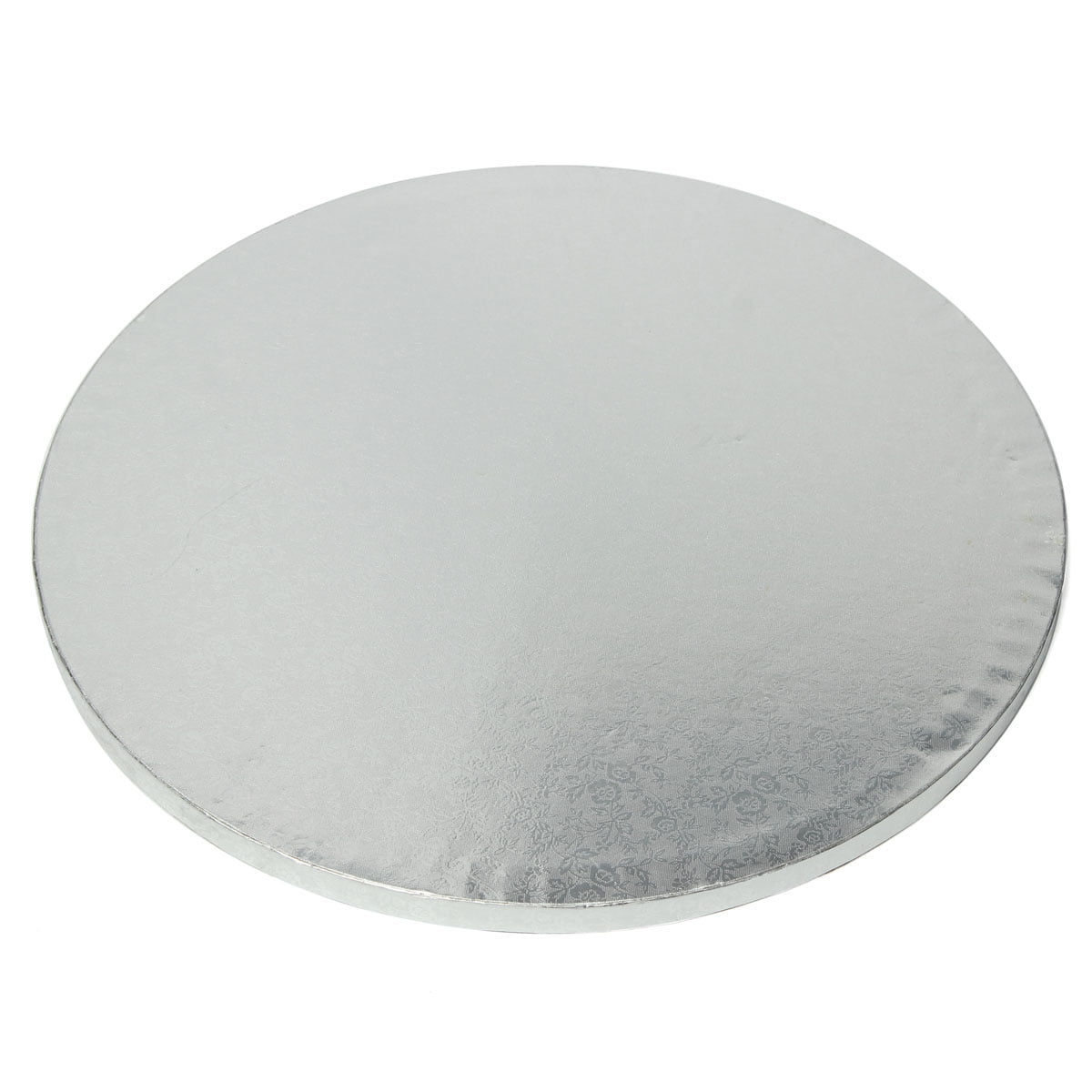 8",10,12,14 & 16" inch Cake Boards Double Thick 3MM V Strong Side Silver foiled 