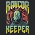 thumbnail image 2 of Women's Star Wars: The Book of Boba Fett Rancor Keeper Racerback Tank Top Black Heather X Small, 2 of 4