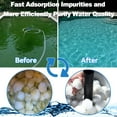 thumbnail image 5 of LINMOUA Upgrade 3.1 lbs Pool Filter Balls, Filter Media Balls for Pool Sand Pump, Eco-Friendly Fiber Filter Balls for Swimming Pool, Reusable Equals 110 lbs Pool Filter Sand, Lasts Several Seasons, 5 of 11