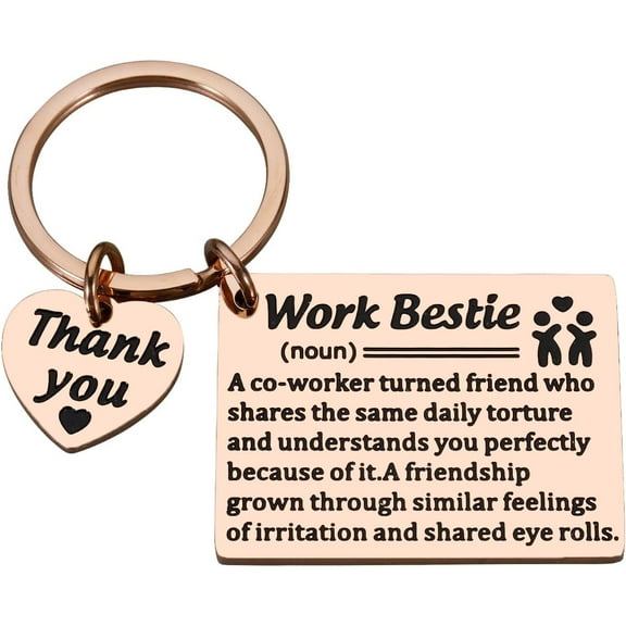 Secret Santa Gifts for Coworker Stocking Stuffers The Office Keychains for Workmates White Elephant Gift for Women Men Employer New Job Gifts for Female Male Funny Going Away Gifts for Her Him