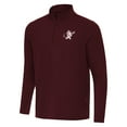 thumbnail image 2 of Men's Antigua Maroon Mississippi State Bulldogs Intent Swinging Bully Quarter-Zip Pullover, 2 of 3
