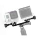 thumbnail image 4 of Double Dual Sport Camera H Grip Monopod Mount Adapter For 4/3+/3/2/1 With Screws Banmo, 4 of 5