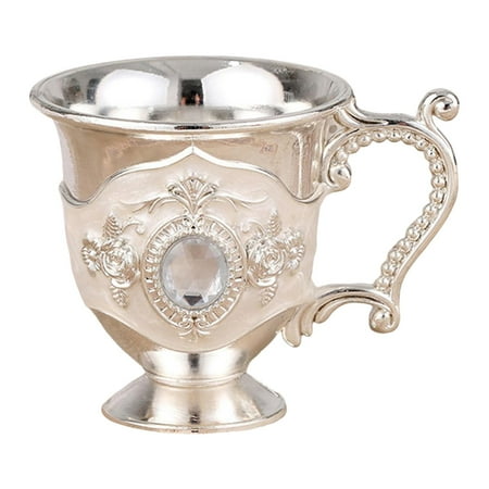 

Glasses Sculpture Pattern Zinc Alloy Vintage Cocktail Cup Drinkware Bar Tableware style A