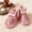 pink, variant on Kids Girls Warm Winter shoes Sequin Sparkly Ankle Boots with Rabbit Ear Bowknot Fleece Lined Non-Slip Snowshoes