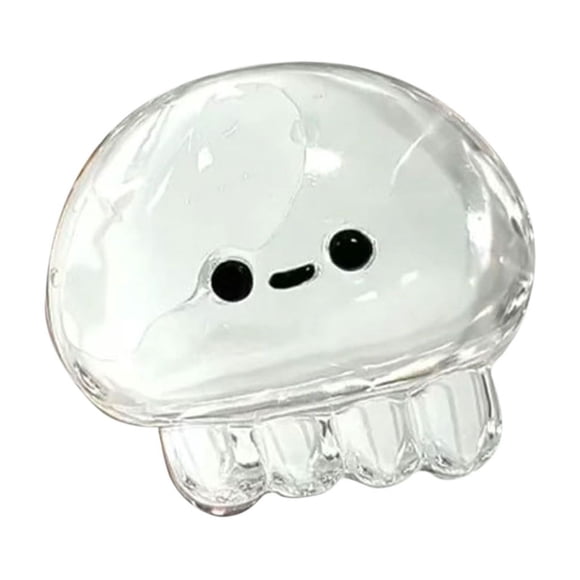 A Jellyfish Design Squeeze Toy For Stress Reduction Soft Elastic Material Portable Hand Therapy Gadget Fun Shape