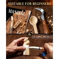 thumbnail image 3 of Kit Deluxe de Tallado en Madera Bluvizo con Estuche de Cuero, 3 of 7