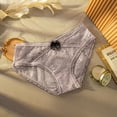 thumbnail image 2 of Eashery Brifes Woman Panties Lace Sleepwear New Fashion Womens Boxer Briefs Cotton Underwear Coffee One Size, 2 of 3