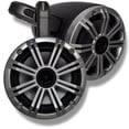 thumbnail image 4 of Black Kicker Wake Tower System with Silver Kicker 6.5" Marine RGB LED Speakers (pair), 4 of 6