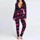 thumbnail image 1 of Pijama en forma de corazón para Mujer, ropa de dormir con solapa y botones, pelele para el Día de San Valentín, 1 of 4
