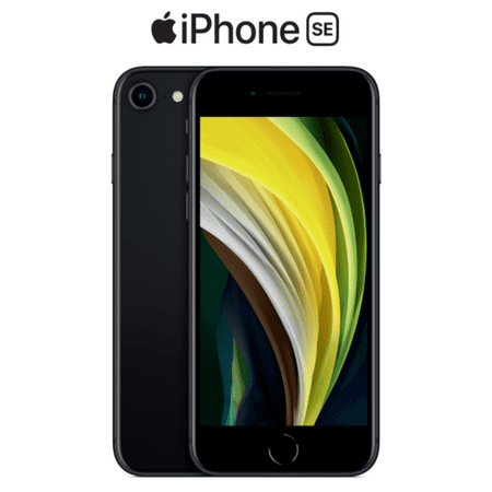Boost Mobile Apple iPhone SE (2nd Generation - 2020), 64GB, Black - Prepaid Smartphone [Locked to Boost Mobile]
