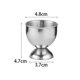 thumbnail image 2 of Egg Cup Set, 4 pcs Egg Stand, Stainless Steel Egg Stand, Kitchen Utensils for Dinner, 2 of 5