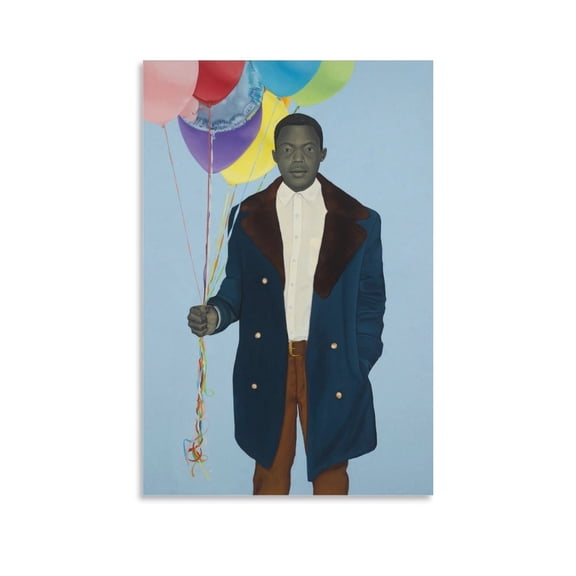 Amy Sherald Beautiful Poster Painting On Canvas Wall Art Poster Scroll Picture Print Living Room Walls Decor Home Posters 08x12inch(20x30cm)