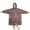 Football Icon Darkgreen Pattern, variant on Wearable Blanket Hoodie,Football Helmet White Pattern Oversized Sherpa Blanket Hoodie with Super Pockets,Super Warm Fuzzy Pullover for Women & Men