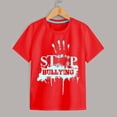 thumbnail image 4 of TZEWGL Tees For Toddler Soft Short Sleeve Crew Neck Letter Printed Blouse For Toddlers size 3-4T, 4 of 5
