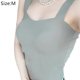 thumbnail image 2 of Camisola para mujer, camisetas sin mangas suaves y cómodas y aireadas en color blanco, 2 of 5