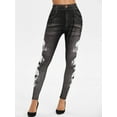 thumbnail image 2 of Halloween Skull Print Jeggings, 2 of 3