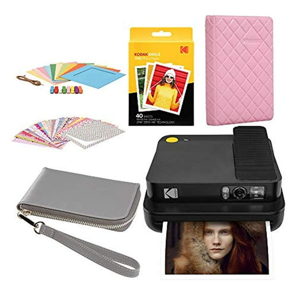 KODAK Smile Classic Digital Instant Camera with Bluetooth (Black