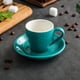 thumbnail image 5 of Taza de porcelana para espresso con platillo, taza para espresso, 80 ml/2,7 oz, 5 of 5