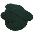 thumbnail image 1 of Better Trends BRAL3PCHUS Ensemble de Tapis Tressés Unis Alpins, Chasseur - 3 Pcs, 1 of 3
