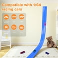 thumbnail image 6 of HUISZJ 15FT Slot Car Race Track Set - Creative DIY Bendable Ramp with Suction Cups - Flexible Race Track Toy Set for Holiday Party Gift, 6 of 8