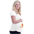 thumbnail image 6 of Pumpkin Smuggler Cute Halloween Mama Women's Maternity T Shirt Tee Brisco Brands S, 6 of 7
