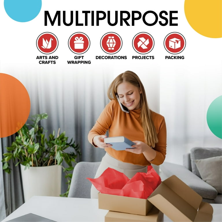 Tissue Paper 50 Sheets, Gift Wrap, MG And Acid Free, Botswana