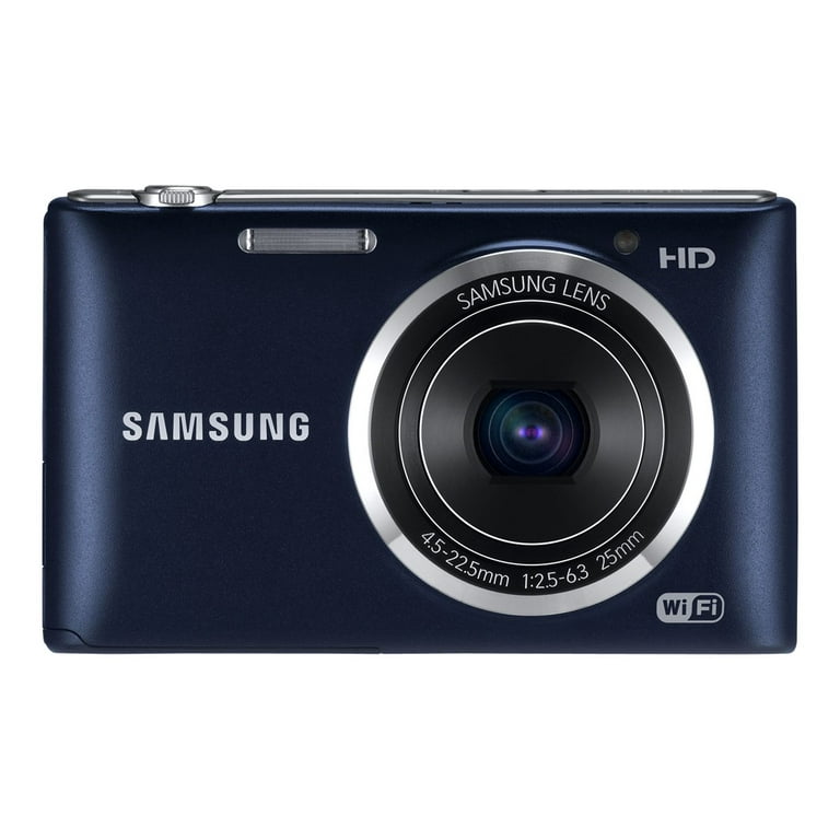 Aceptado equipo Espesar Samsung SMART Camera ST150F - Digital camera - compact - 16.2 MP - 720p - 5x optical zoom - Wi-Fi - cobalt black - Walmart.com Aceptado equipo Espesar Samsung SMART Camera ST150F - Digital camera - compact - 16.2 MP - 720p - 5x optical zoom - Wi-Fi - cobalt black - Walmart.com