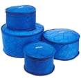 thumbnail image 1 of Hagerty Plate Saver China Storage Set Of 4 Blue, 1 of 2