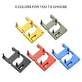thumbnail image 2 of Support de Servo de Direction en Métal Rouge pour Voitures RC WPL/Mengniu - Pièce de Mise à Niveau Durable Haute Résistance, Compatible avec Servos 9g/12g/17g, 81mm*52mm, Inclus Kit d'Accessoires, 2 of 6