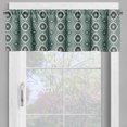 thumbnail image 4 of Ambesonne Spanish Tile Valance & Curtain, Vintage Shapes Flowers, 55"x45", Blush and Peacock Green, 4 of 7