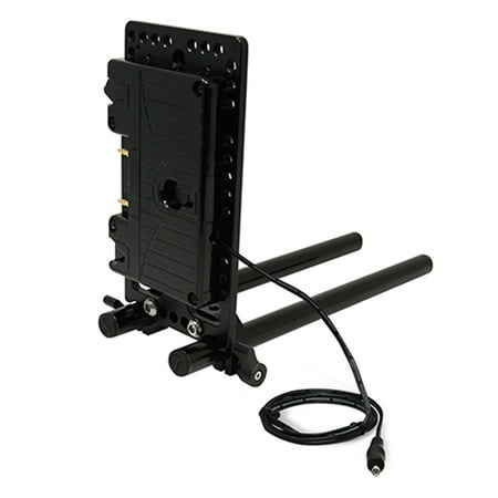 Core SWX 15mm Rail Mount Cheese Plate with 3-Stud Battery Plate and 18 LEMO Power Cable for Canon C200/C300 Mark II